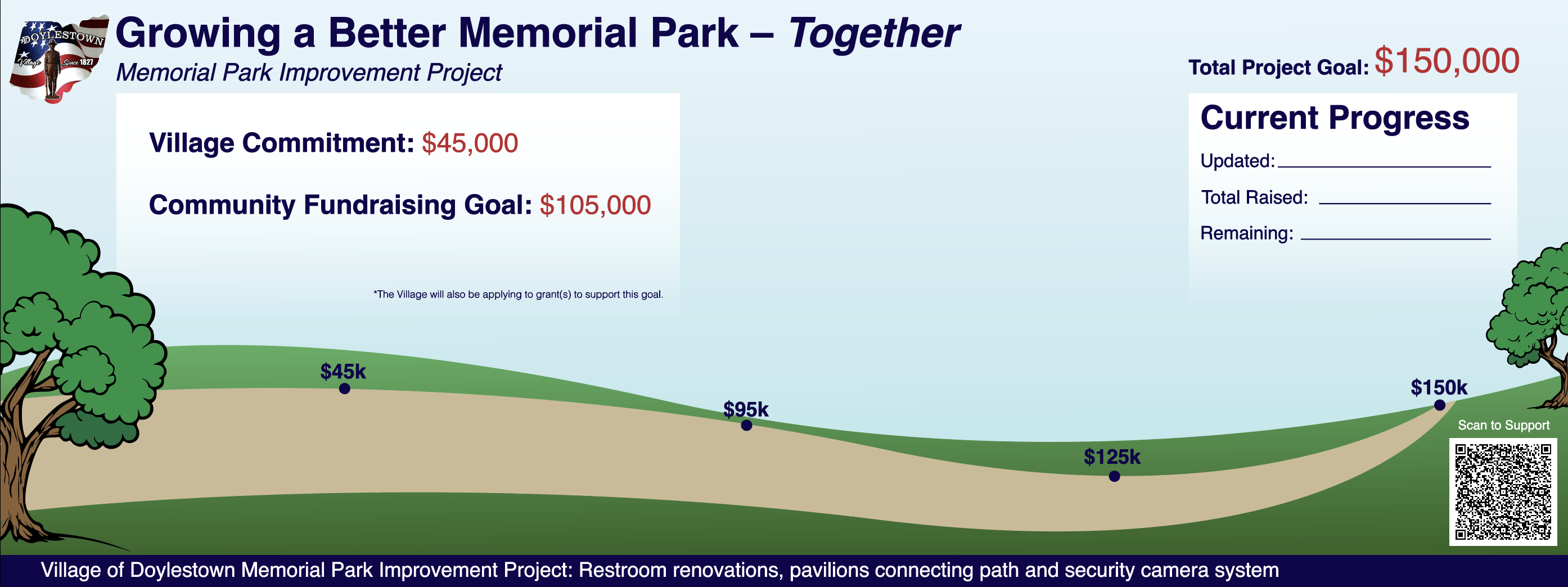 Park Board Draft with proper QR code for website banner